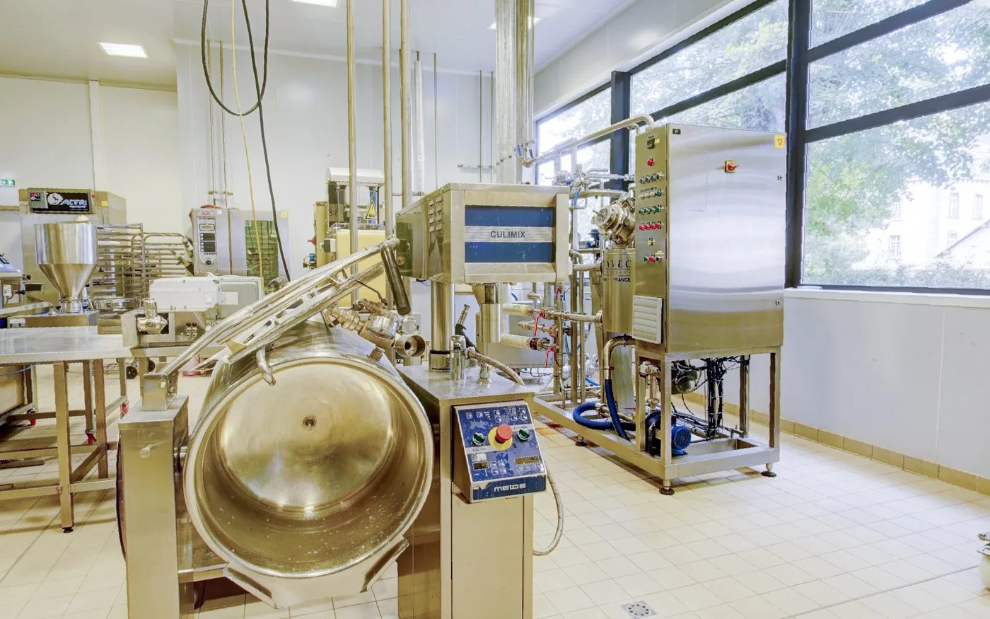 Scène de ligne de production à 360°